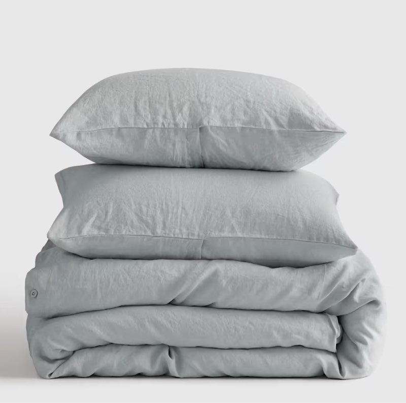 quince european linen duvet cover set