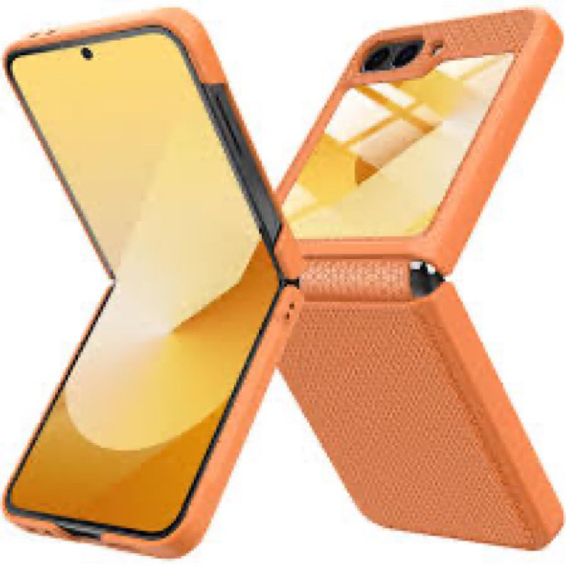 Miimall for Galaxy Z Flip 7 Military Grade Case, Hinge Protection & Full Body Matte Shockproof Milit