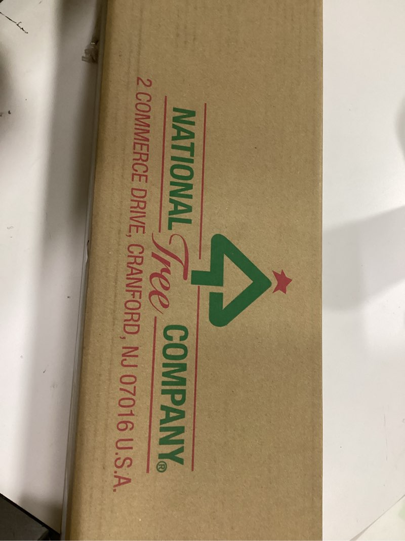 National Tree 9 Foot by 10 Inch Norwood Fir Garland with 50 Battery Operated Soft White LED Lights (