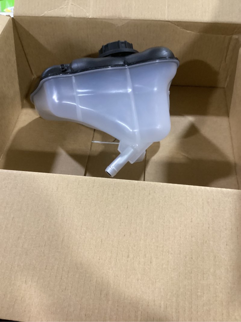 Condition photo showing Good Condition for Coolant Overflow Recovery Reservoir Tank with Cap Fit for 2011-2014 Ford Mustang Duty Replaces 603-298, BR3Z8A080A Fit for 2011-2014 Year