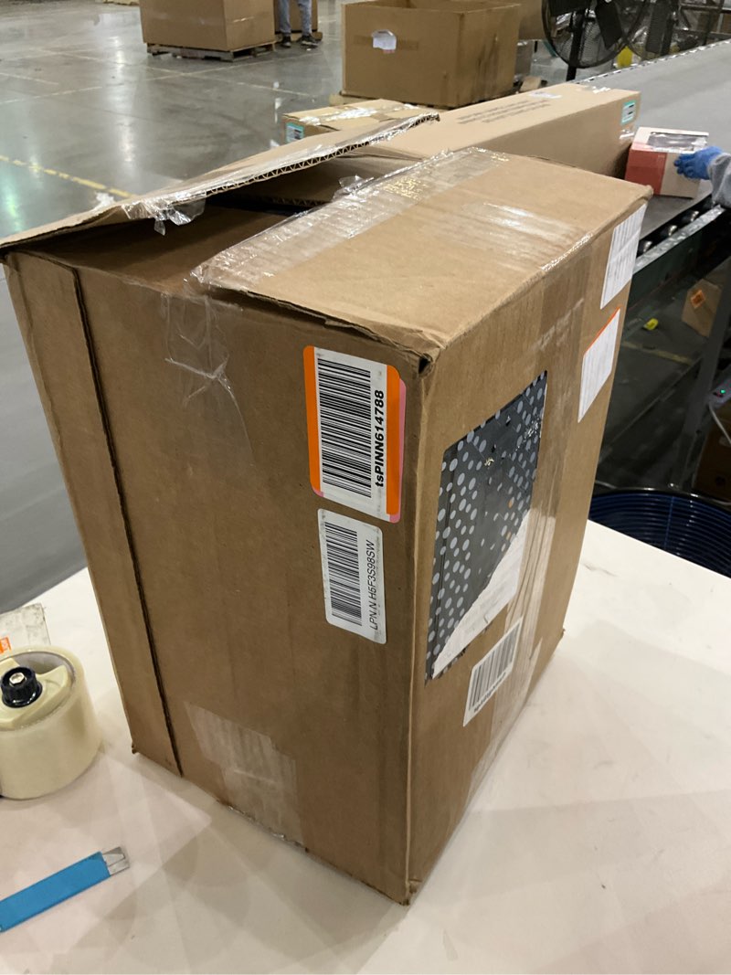 Condition photo showing As Is for Cuisinart Belgian Waffle Maker with Pancake Plates, Nonstick Plates, 6 Browning Levels, Ready Indicator Lights, Temperature Control, Deep Waffle Pockets, WAF-300P1, Brushed Stainless Square Belgian