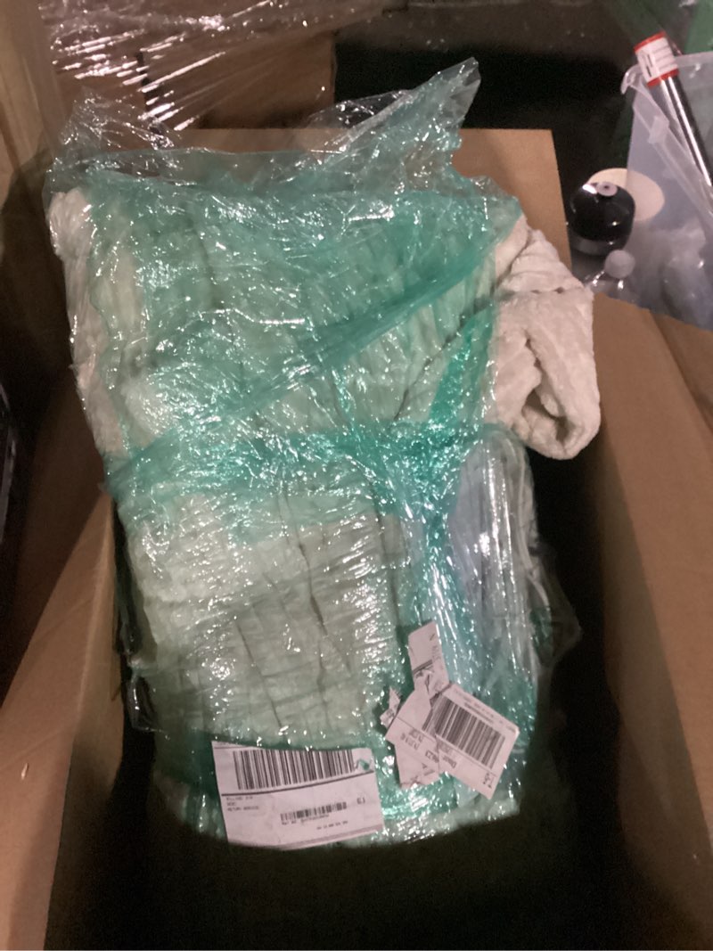 Condition photo showing Good Condition for Electric Blanket Full Size Heated Blanket - Soft Silky Warm Electric Blanket with 5 Heating Level & 10 Hour Auto Off Heating Blanket, ETL Certified & Machine Washable for Grandma Gifts(Cream White) Cream White 72" x 84" Full
