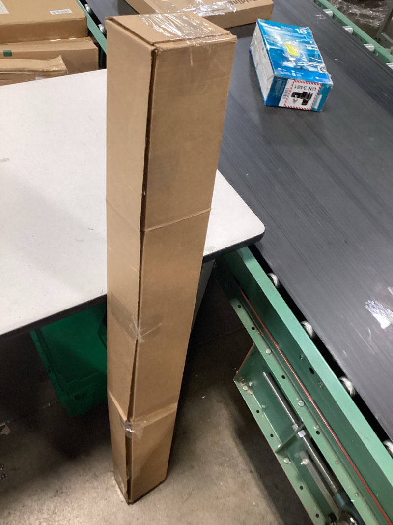 Condition photo showing New/Like New for tension rods room divider, premium adjustable curtain tension rod, 53-100 inch large curtain rod, no drilling tension pole for kitchen, bathroom, cupboard, wardrobe, window, bookshelf diy project 1pcs white 53-100 in - 1 pcs