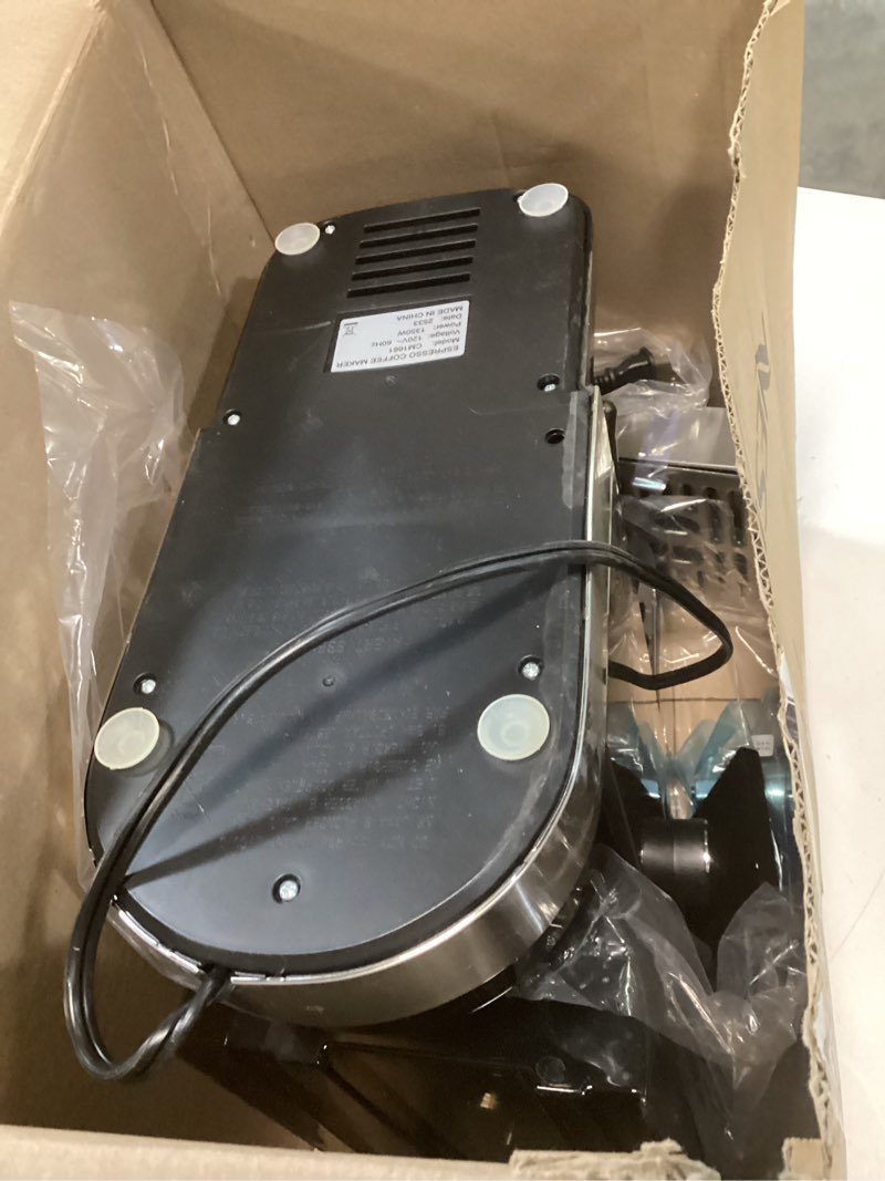 Condition photo showing As Is for SHARDOR Espresso Machine 20 Bar, Professional Espresso Machine with Milk Frother and Touchscreen, Expresso Coffee Machines with Adjustable Temperature,for Cappuccino, Latte