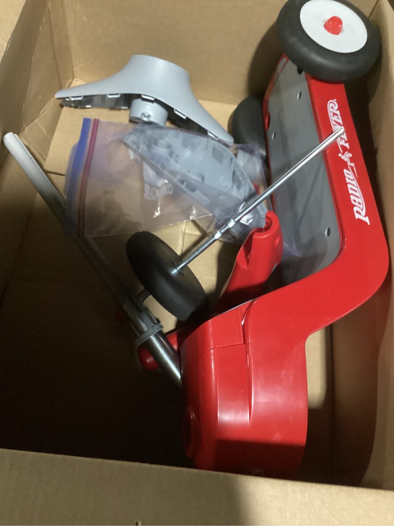 Condition photo showing Good Condition for (similar to) radio flyer my 1st scooter, blue, for kids 2-5 years old, extra wide base for balance, 2 front wheels for added stability, easy to use foot brake, 3 wheel scooter for kids (amazon exclusive)