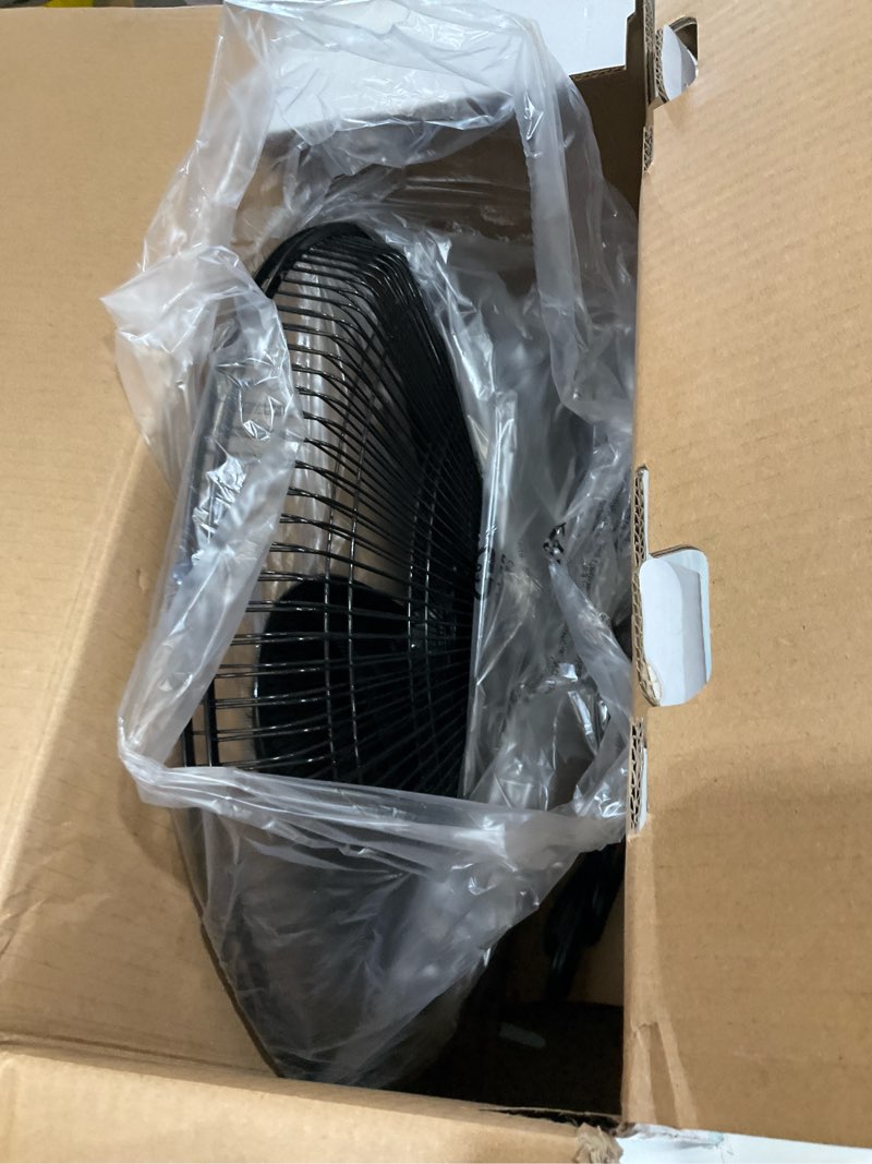 Condition photo showing As Is for wall fan