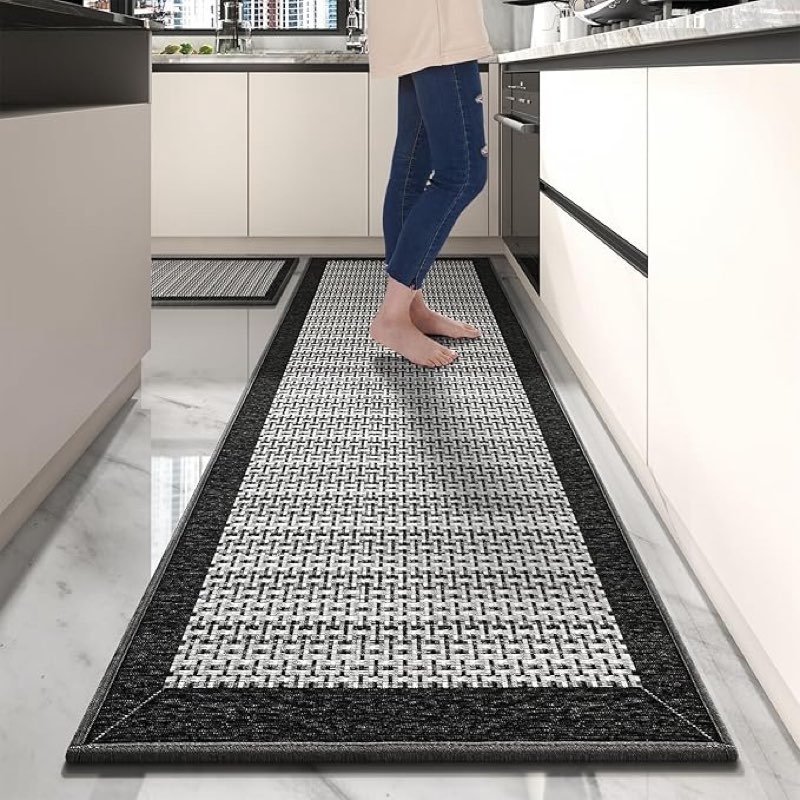 PADOOR Non Slip Kitchen Rugs  Runner Rugs for Kitchen Floor Non Skid Washable, Absorbent Kitchen Mat for in Front of Sink (1 Piece)
