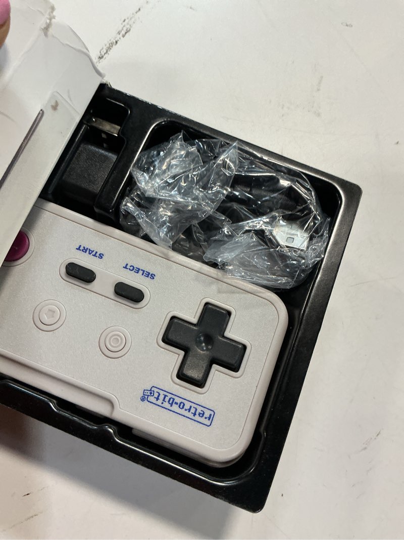Condition photo showing Good Condition for retro-bit origin 8 2.4 ghz wireless controller – for original nes, pc/windows, macos, usb devices, nintendo switch online - gb grey