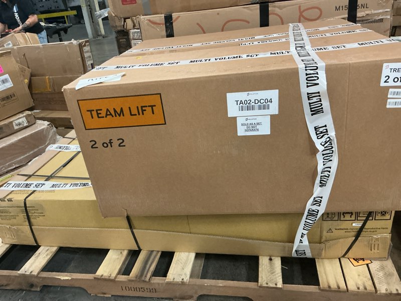 Condition photo showing Good Condition for peloton cross training tread, treadmill for running, walking, and hiking with manual or auto-incline options and immersive 24” hd touchscreen, exercise equipment for home cardio and strength workouts