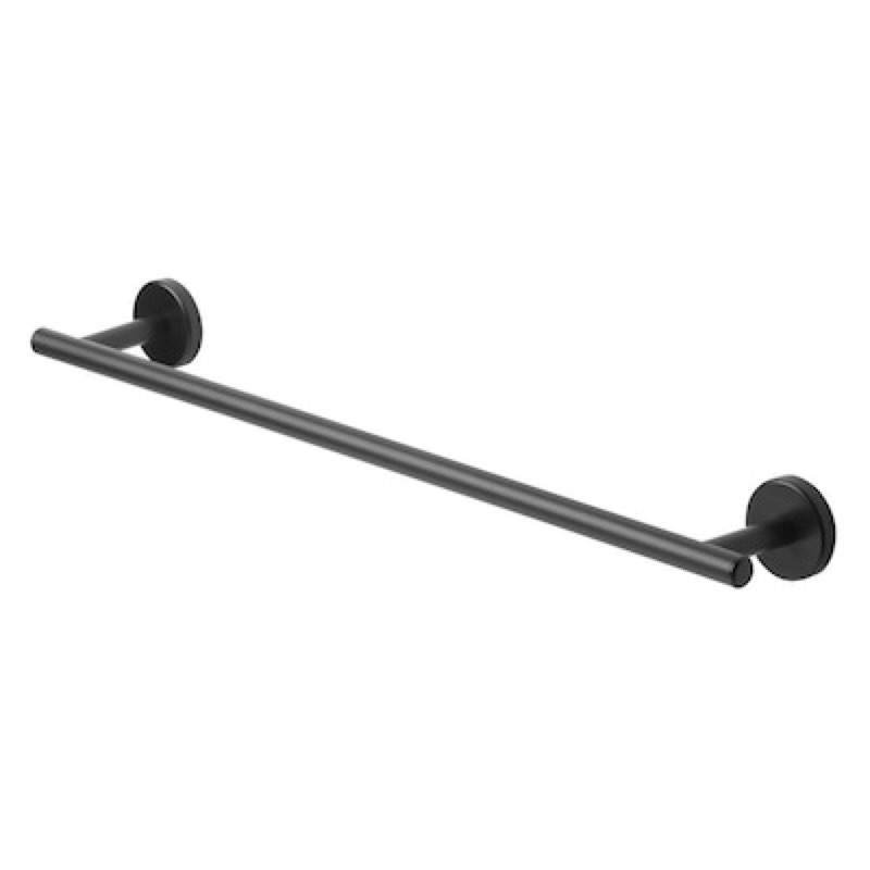  allen + roth Harlow 18-in Matte Black Wall-mount Single Towel Bar
