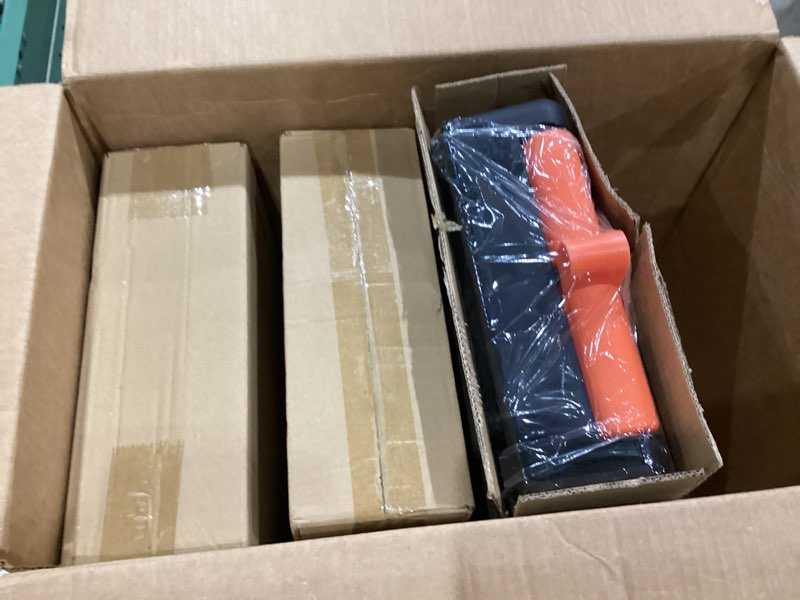 Yungyan 3 Pack Broom and Dustpan Set, 52\" Long Handle Adjustable Broom with Dustpan Combo Set for Home Office Kitchen Garage Floor Cleaning