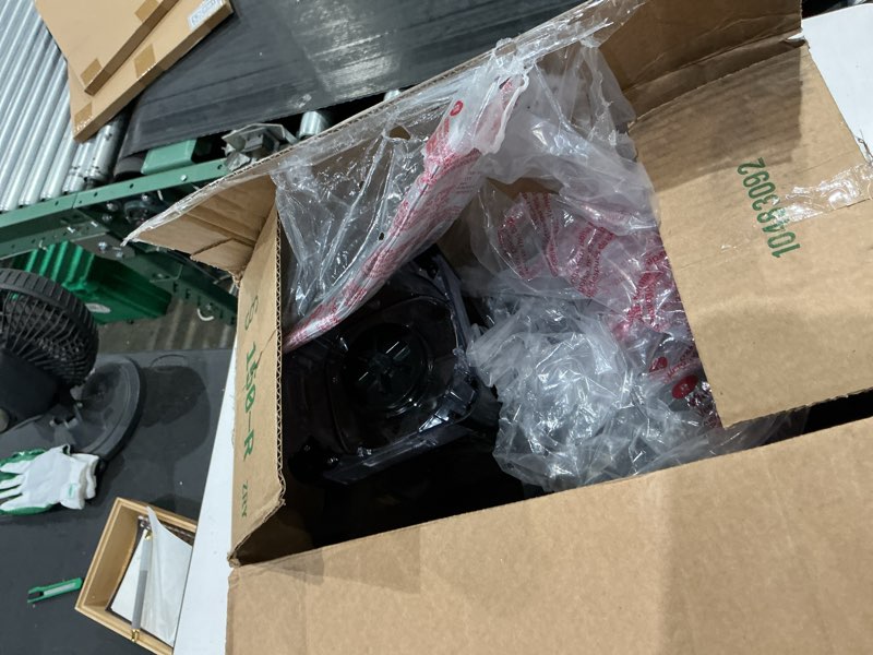 Condition photo showing As Is for ninja professional blender | smoothie blender, drink mixer, grinder, ice crusher | total crushing™ technology, auto-iq™ smart presets, professional 1200w power, xl 72oz pitcher | dark grey | br201amz generation 2 (1200 watts)
