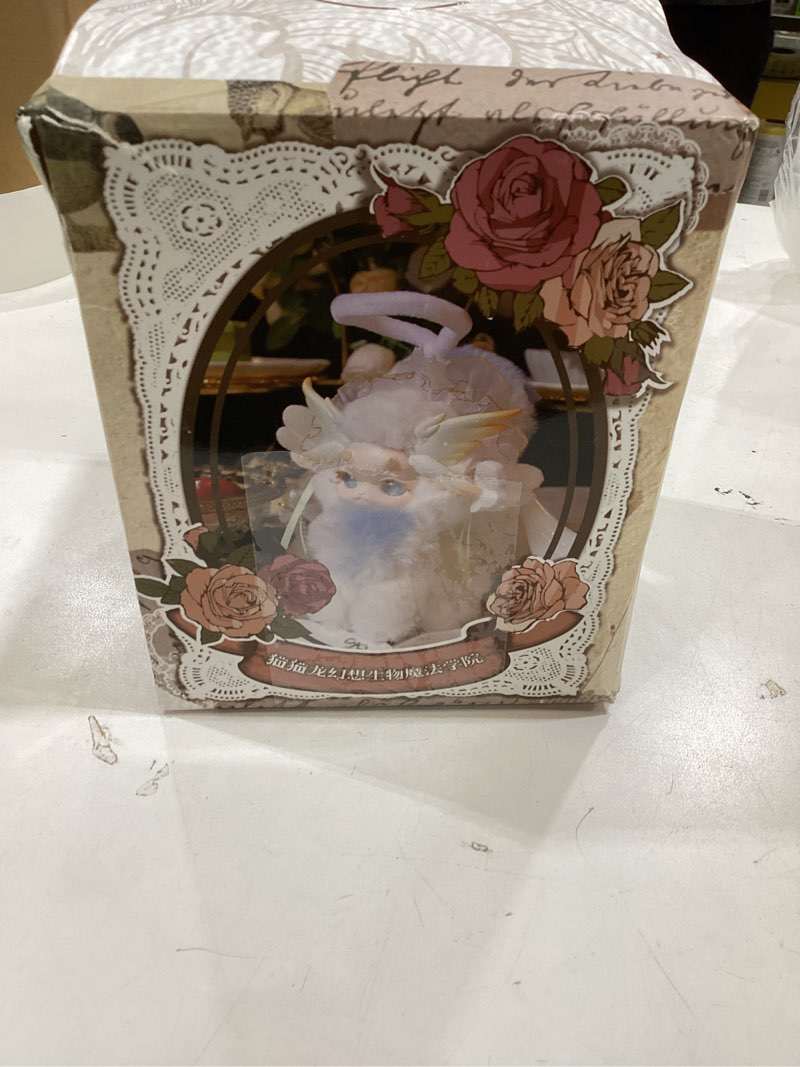 Condition photo showing New/Like New for CALEMBOU Plush Doll Blind Box, Tutulong Fantasy Creatures Series Vinyl Plush Mystery Toys, Kawaii 1 of 6 Possible Stuffed Dolls Soft Anime Plushies Christmas Birthday for Girls (Magic Academy Series)
