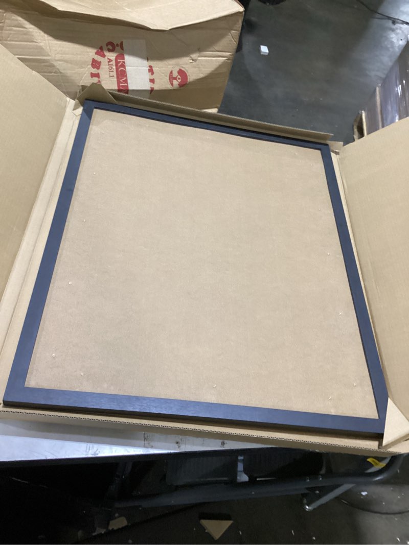 Condition photo showing Good Condition for a plus max 24x30 picture frame, black engineered wood frame for 24 x 30 inch picture poster photo, light weight 24 by 30 frame with wood-grain for wall - 1 pack/black/24 x30 black 24x30 1 pack