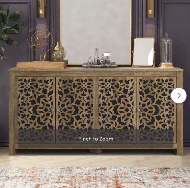 Arrastia 58.4" Wide Sideboard