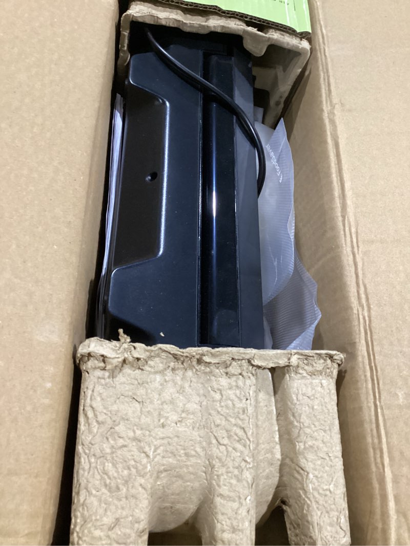 Condition photo showing As Is for (incomplete) foodsaver preserve vacuum sealer with special value 14 piece starter kit