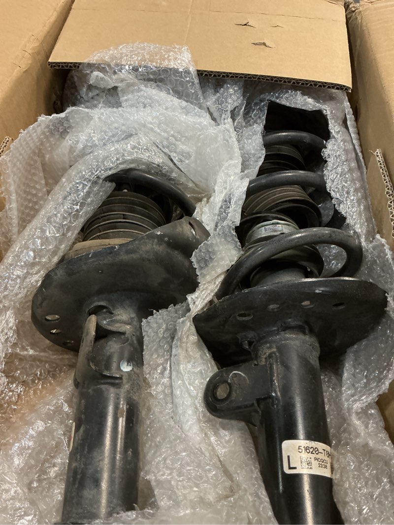 Condition photo showing As Is for 1333365l 1333365r front struts suspensions assemblies w/coil springs for 2007-2014 honda cr-v (only 2.4l), 2008 2009 2010 2011 2012 2013 shock absorbers - [ exc. touring models ]