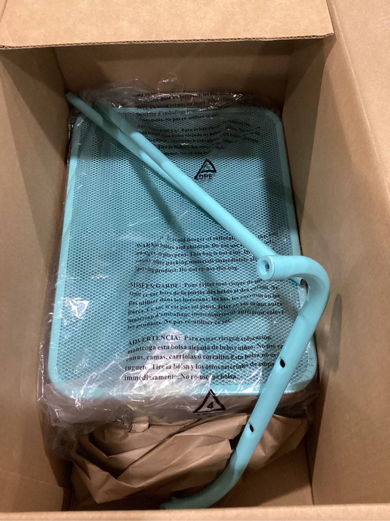 Condition photo showing As Is for Ceayell 3-Tier Metal Rolling Storage Cart Heavy Duty Utility Cart Organizer with Lockable Wheels