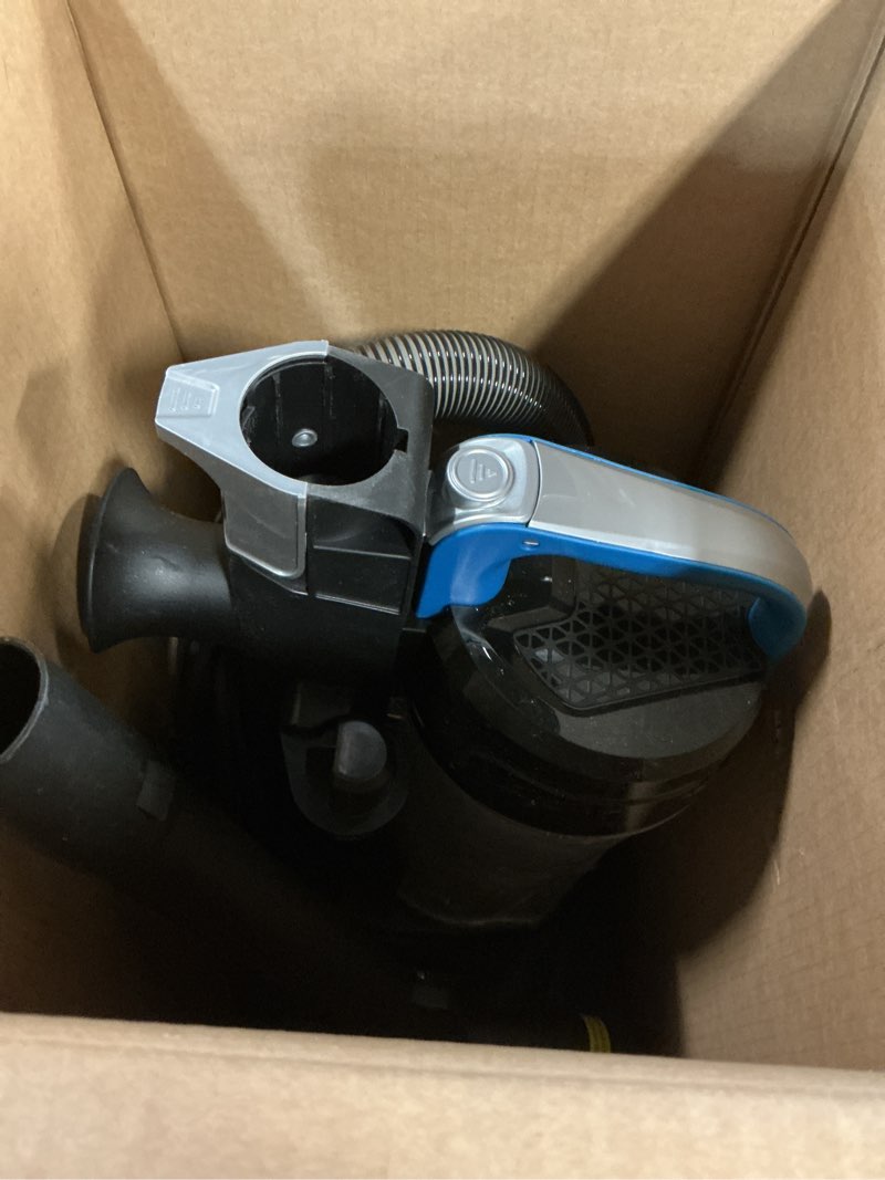 Condition photo showing As Is for Eureka NEU10AE5 Powerful Bagless Upright Vacuum Cleaner Carpet and Floor, AirSpeed Ultra-Lightweight Vacuum Cleaner, w/ Replacement Filter, Blue Blue AirSpeed NEU10AE5