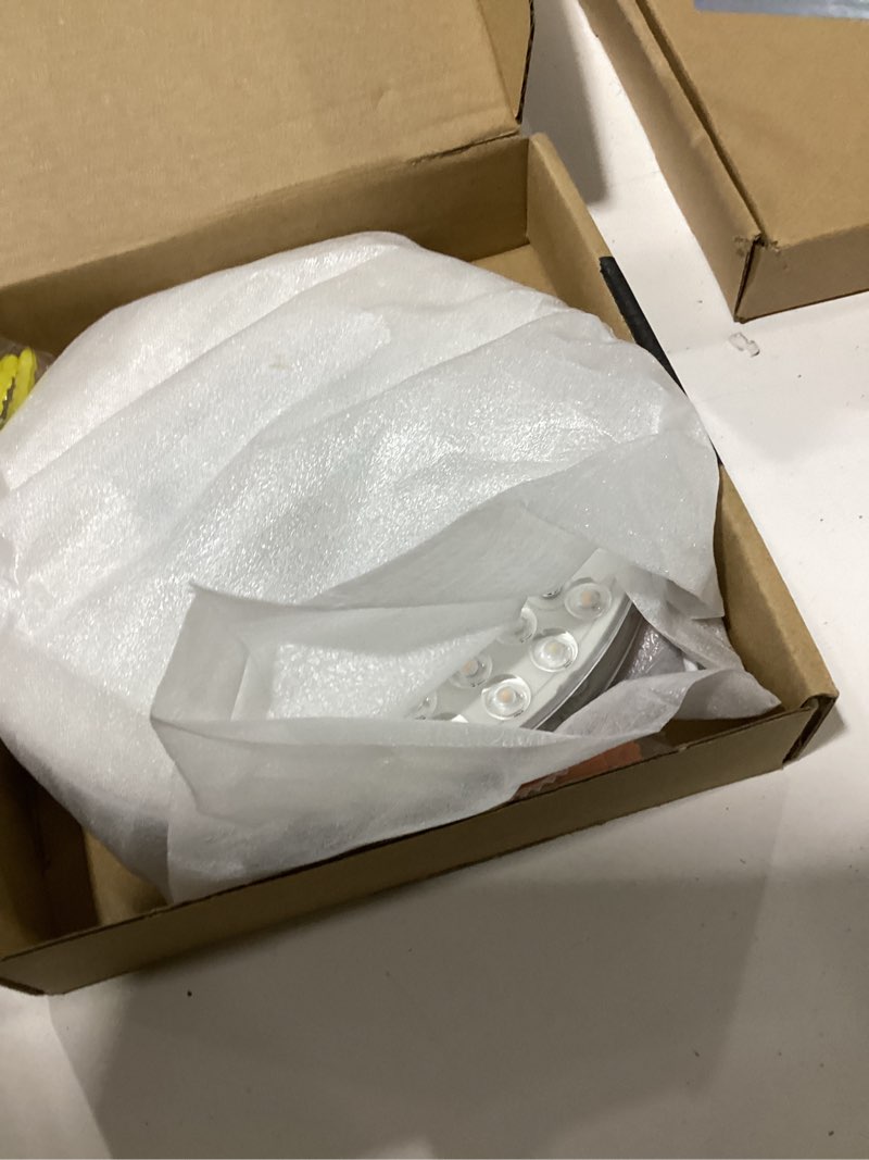 Condition photo showing New/Like New for 2Pack 36W LED Light Engine Retrofit Kit,6.69inch 3200LM 3CCT 3000K/4000K/5000K Dimmable Ceiling Fan Light Kits,AC 120-130V Ceiling Fan Light Replacement for Ceiling Flush Light