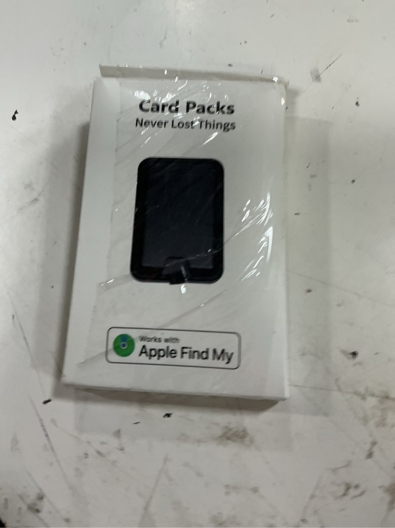 Condition photo showing New/Like New for for magsafe wallet find my with tracker, rfid blocking magnetic wallet for iphone 17/16/15/14/13/12 series, 6 cards holder, adjustable stand, rechargeable mag safe wallet for minimalist men black