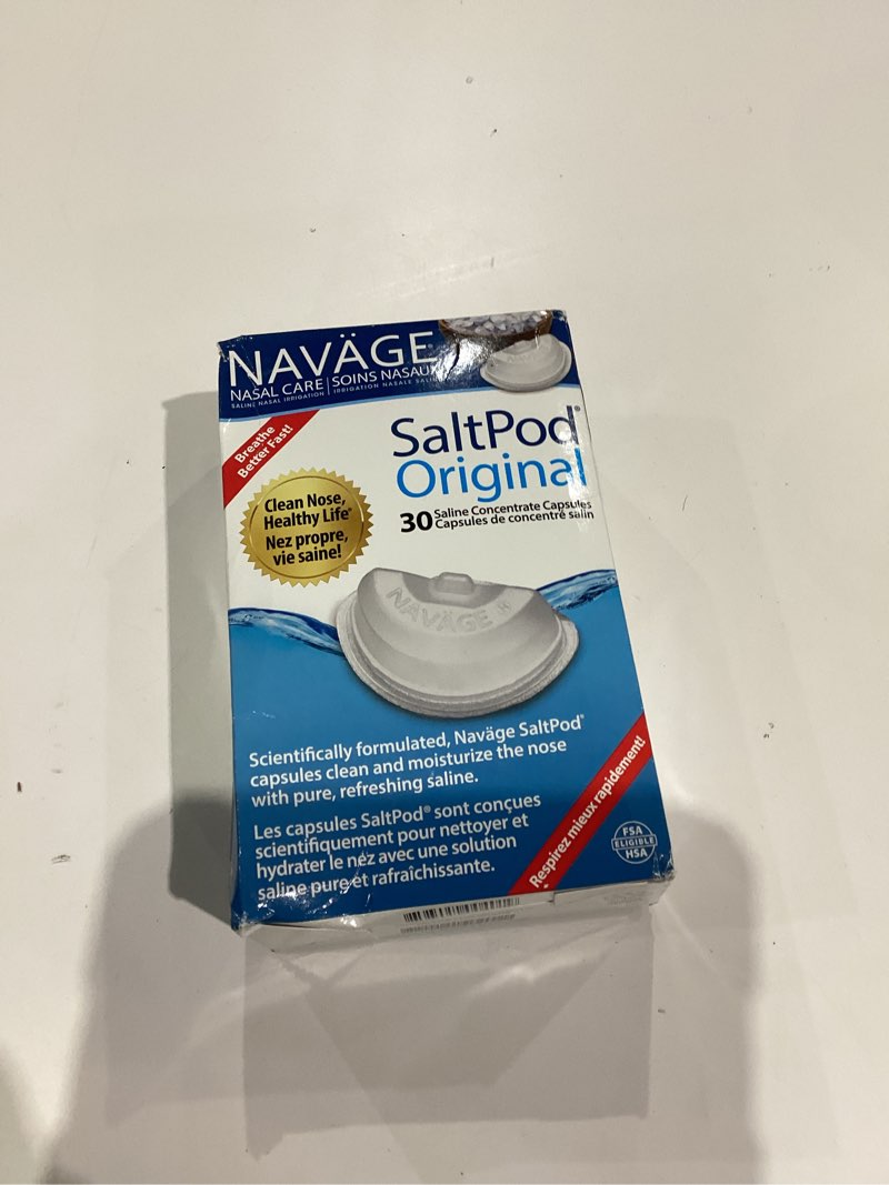 Condition photo showing New/Like New for Navage Original SaltPod Bundle 30 Pack (30 SaltPods) Salt Pod Refills Only - Exclusively Designed Nasal Irrigation System - Sinus Rinse and Saline Pods for Fast & Soothing Relief
