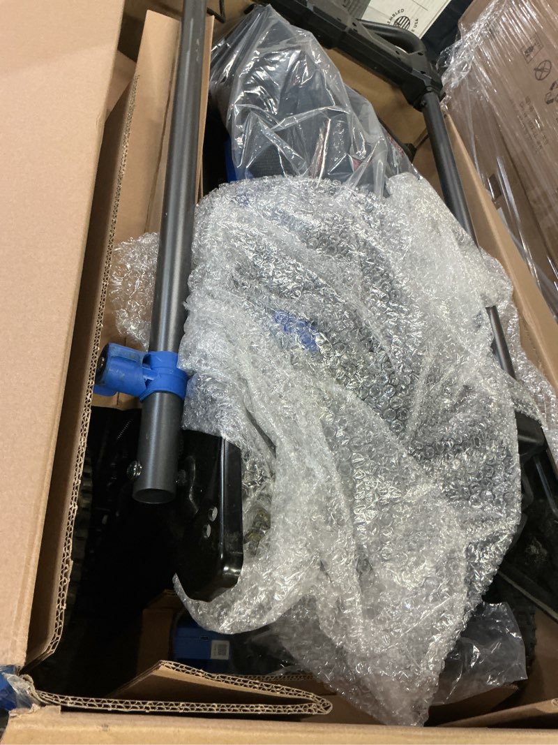 Condition photo showing As Is for kobalt 40-volt 21-in brushless battery push lawn mower 6 ah 