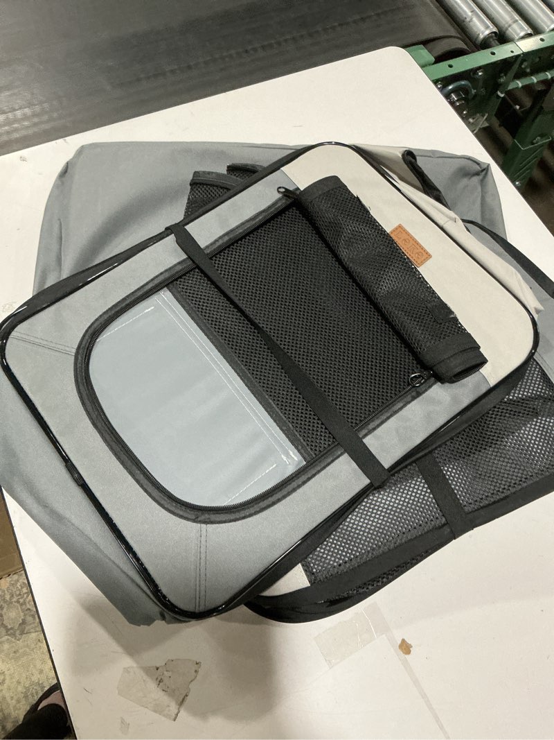 Condition photo showing Good Condition for lekereise portable cat playpen, 47" × 16" cat playpen, 2-in-1 dog playpen indoor outdoor for cats, puppies and small pets, independently usable, with a carry bag m(47" * 16")