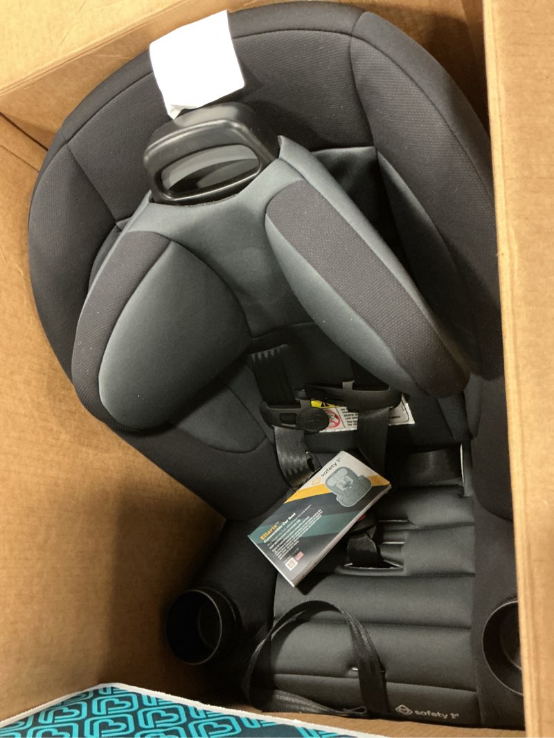 Condition photo showing Good Condition for Safety 1st Ellaris 3-in-1 Convertible Car Seat, Slim Fit Design, Rear & Forward-Facing, 5-Position Headrest, 3-Across Fit, Travel-Friendly with Machine-Washable Seat Pad, Smokey Haze