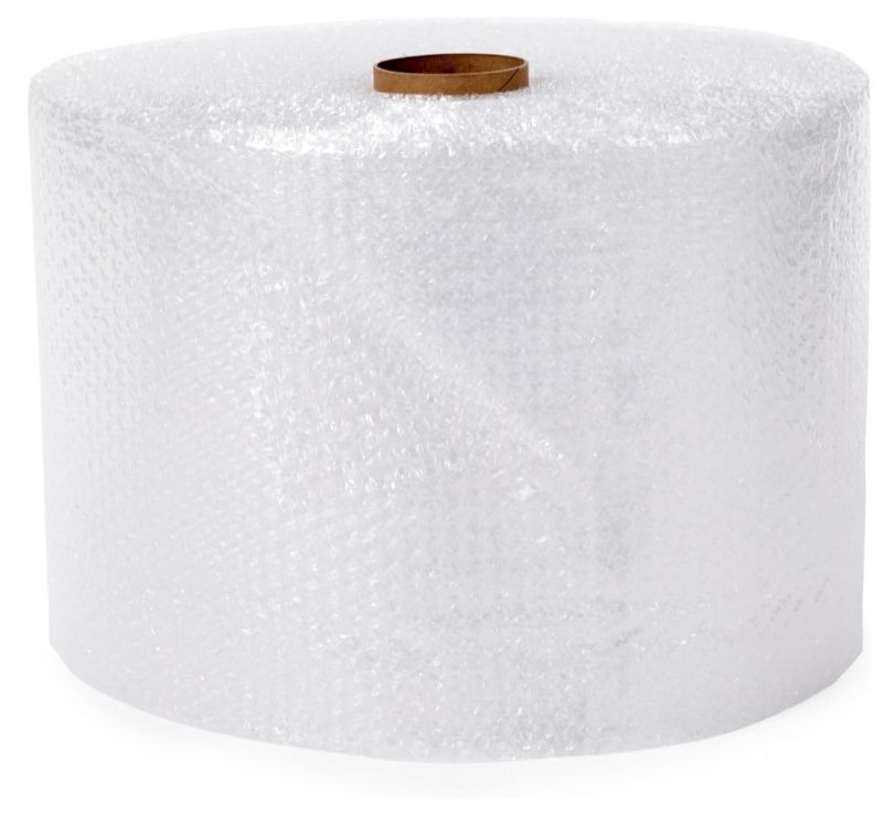 Amazon Basics Bubble Cushioning Wrap Packing Material for Fragile Items, Perforated, 12 inch x 175 f