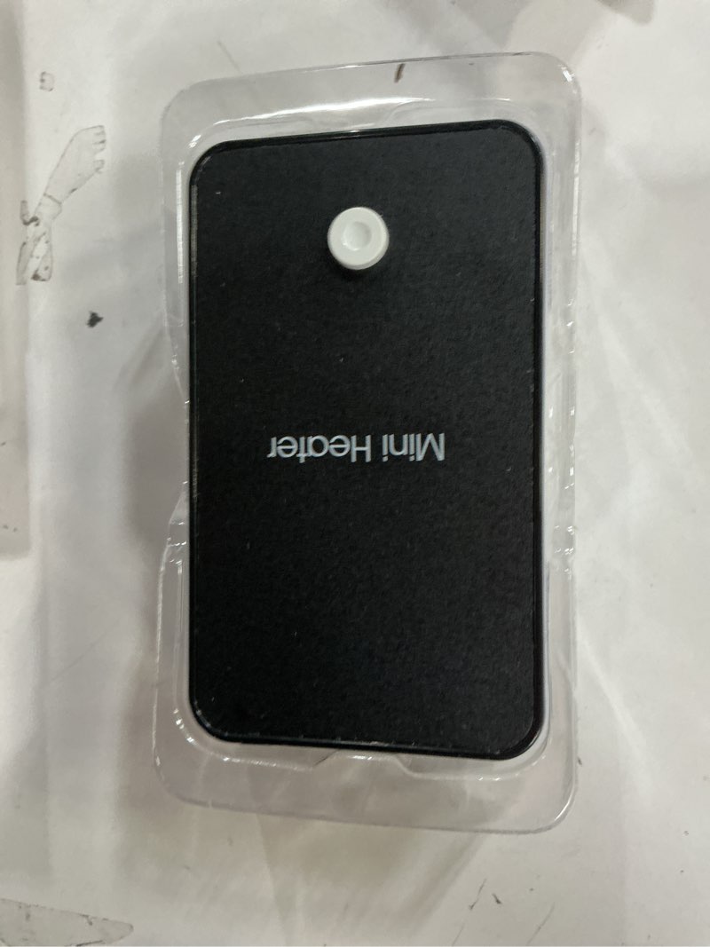 Condition photo showing Good Condition for Safety Energy-saving Heater Mini Portable Room Office Desktop Electric Fan Heater Air Warmer Black