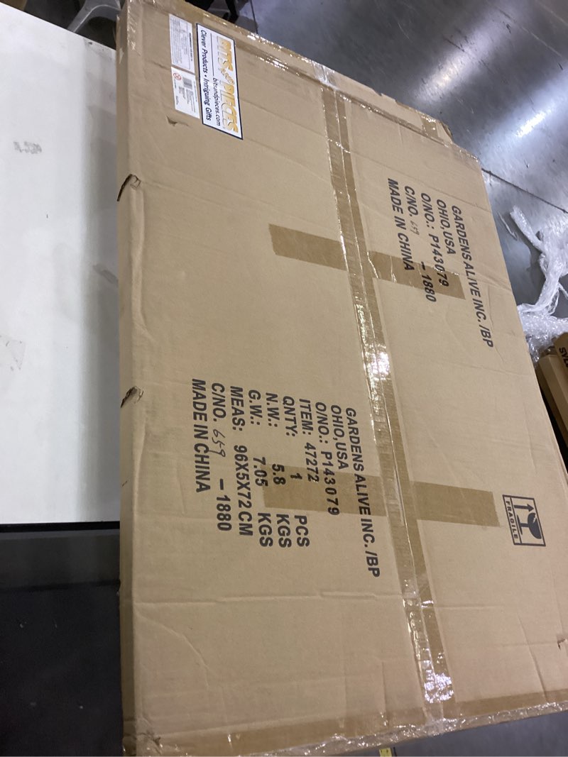 Condition photo showing As Is for Bits and Pieces 1500 Piece Jigsaw Puzzle Board with Drawers Jumbo Wooden Puzzle Plateau 26 x 34”