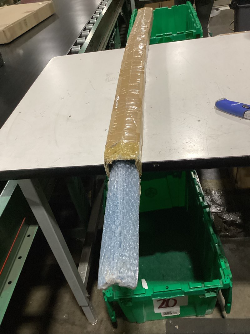 Condition photo showing New/Like New for therwen 5 pcs 1.5 x 1.5 x 48 inches 304 stainless steel corner guards metal wall guard protector corner trim molding for door countertop furniture cabinet protection 1.5 x 1.5 x 48 inch 5