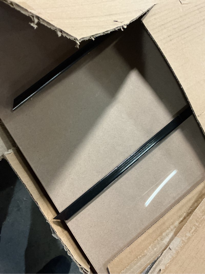 Condition photo showing As Is for upsimples 24x36 Poster Frame Black 3 Pack, Scratch-Proof Picture Frames 24 x 36 for Photo Gallery - Slide-In Strips, Horizontal or Vertical Wall Mounting