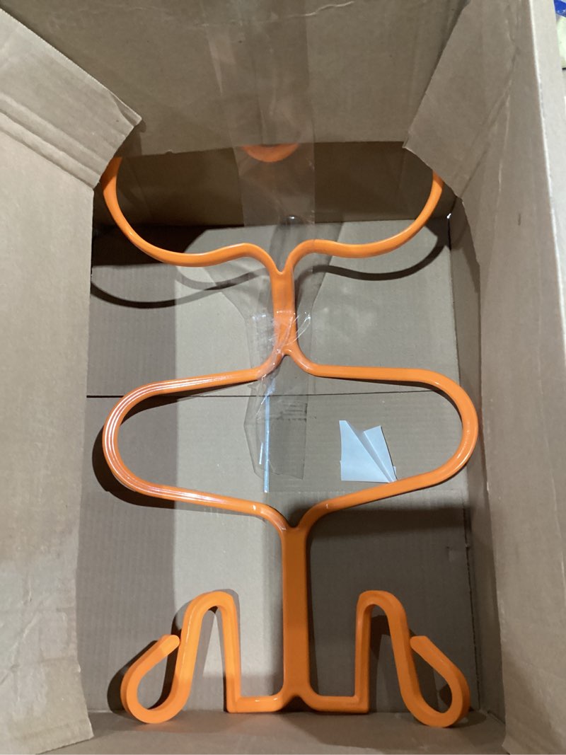 Condition photo showing As Is for Spalding Back Atcha Ball Return Training Aid Orange