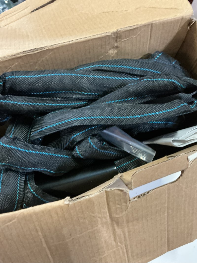 Condition photo showing Good Condition for cxezsik garden hose 50ft lightweight, non-expanding, leak-proof metal connector, no-knot no-tangle, easy to store and carry, wear-resistant, 3/4ght flexible water hose, hose for yard, garden, outdoor black blue 50ft