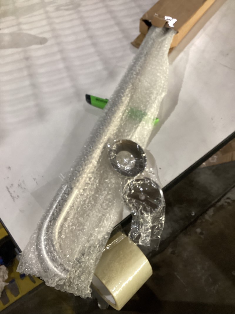 Condition photo showing New/Like New for Brushed Nickel Shower Grab Bars 32 Inch, Anti Slip Grab Bar with Knurled Grip, Stainless Steel Bathroom Safety Balance Handrail, Wall Mounted Handicap Bar for Elderly, Textured Senior Grab Bar Handle 32 inch satin brushed nickel