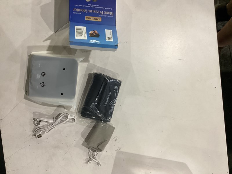 Condition photo showing New/Like New for fda-cleared blood pressure monitor, fsa&hsa eligible home & travel bp machine, adjustable wide-range cuff for seniors & pregnancy, stores previous readings, accurate daily health tracking