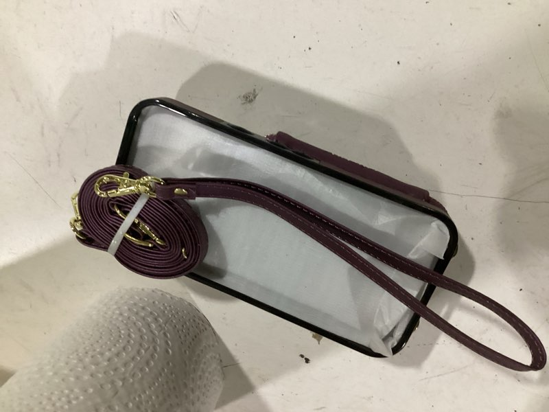 Condition photo showing Good Condition for asuwish phone case for google pixel 9/9 pro/10/10 pro 5g wallet cell cover with tempered glass screen protector strap rfid blocking card holder pixel9 9pro/pixel10 10pro nine ten women men dark purple dark purple for pixel 9 / 9 pro / 10 / 10 pro