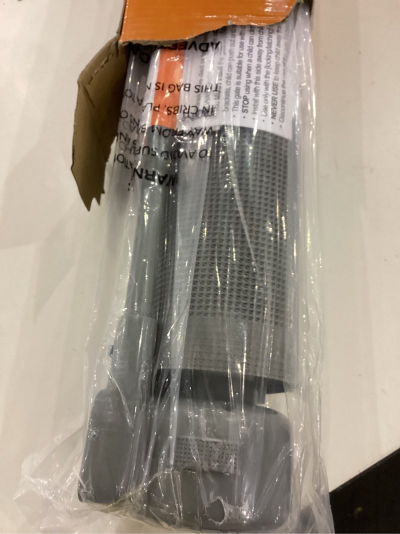 Reinforced 120 Inch Extra Wide Retractable Baby Gate with Support Rods, 33” Tall Retractable Pet Gat