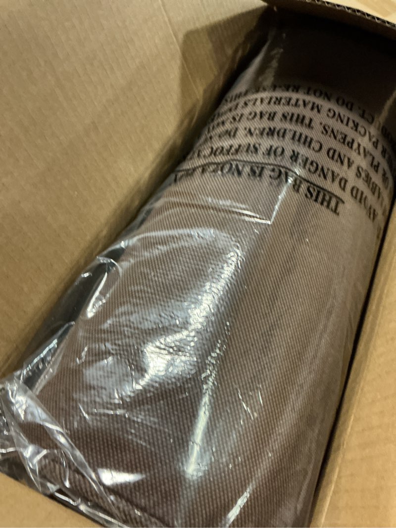 Condition photo showing Good Condition for indoor/outdoor bolster pillows, 16x6 inches solid round lumbar cylinder throw pillows for outdoor furnitures, set of 2, (coffee)