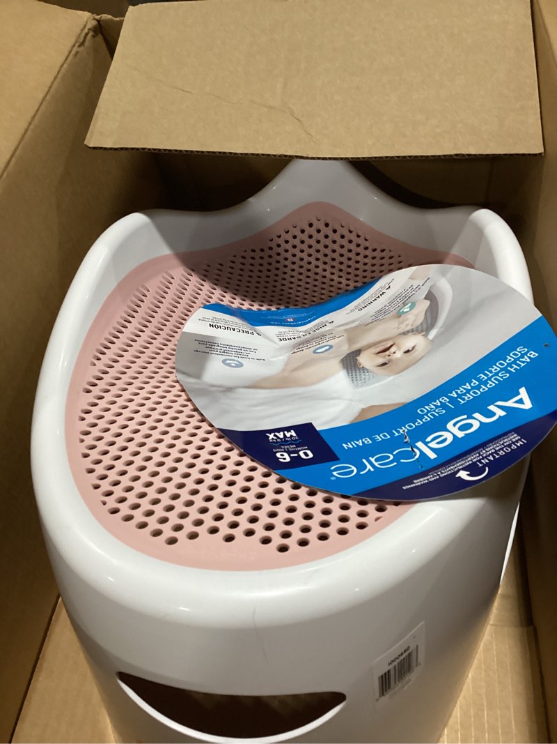 Condition photo showing Good Condition for Angelcare Baby Bath Support (Pink) | Ideal for Babies Less than 6 Months Old