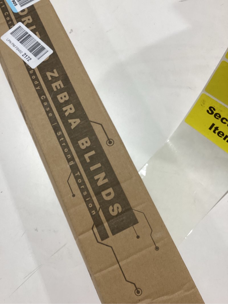 Allesin Motorized Zebra Blinds for Windows - Remote Controlled, Alexa - Compatible Smart Dual - Laye