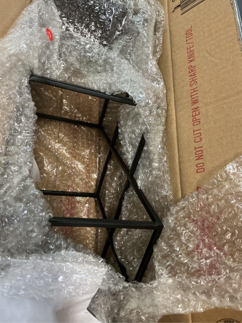 Condition photo showing Good Condition for mcclellan 7 bottle tabletop wine rack - black