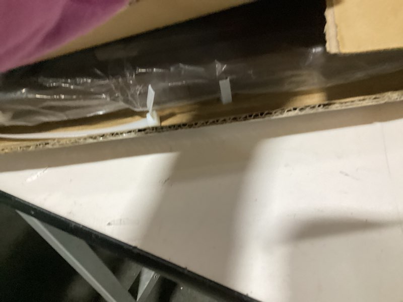 Condition photo showing Good Condition for Mom's Choice-GROWNSY Baby Gate for Stairs, 30.5"-48.4" Pressure Mounted Baby Gate for Top of Stair&Doorway with V-Shaped Rods, Anti-Trip Pedal,Wide Stairs Dog Gate Easy Install w/Red Reminder,Brown Brown 29"-48"*30"