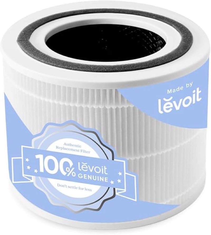 LEVOIT Core 300 Air Purifier Replacement Filter, 3-In-1 Filter, Efficiency Activated Carbon, Core300
