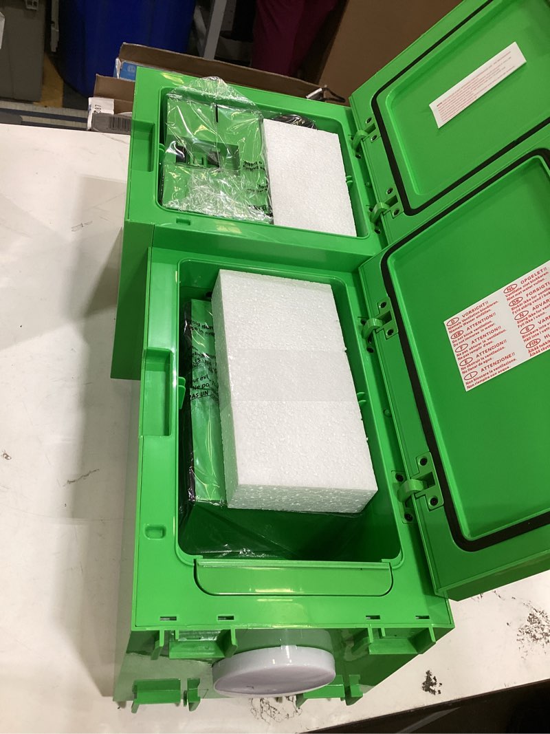 Condition photo showing As Is for minecraft charged creeper figural mini fridge