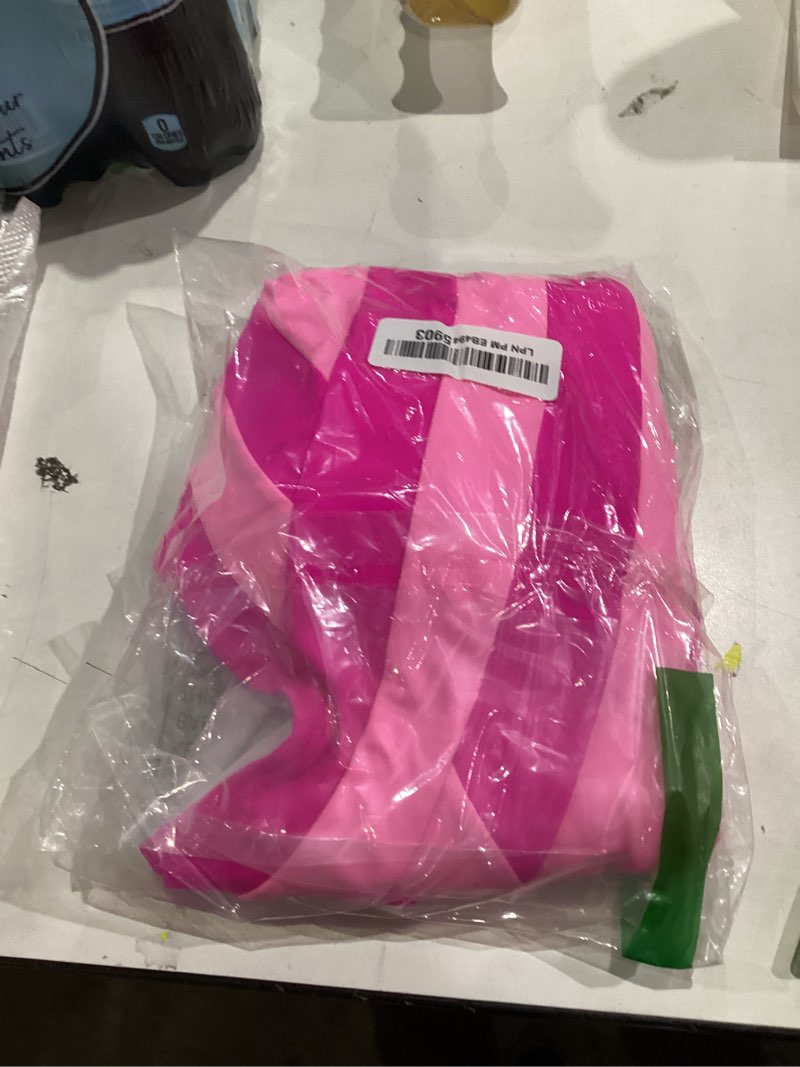 Condition photo showing New/Like New for One Piece Swimsuit for Women Modest Full Coverage Bathing Suit Slimming Color Block V Neck Swimwear Hot Pink X-Large