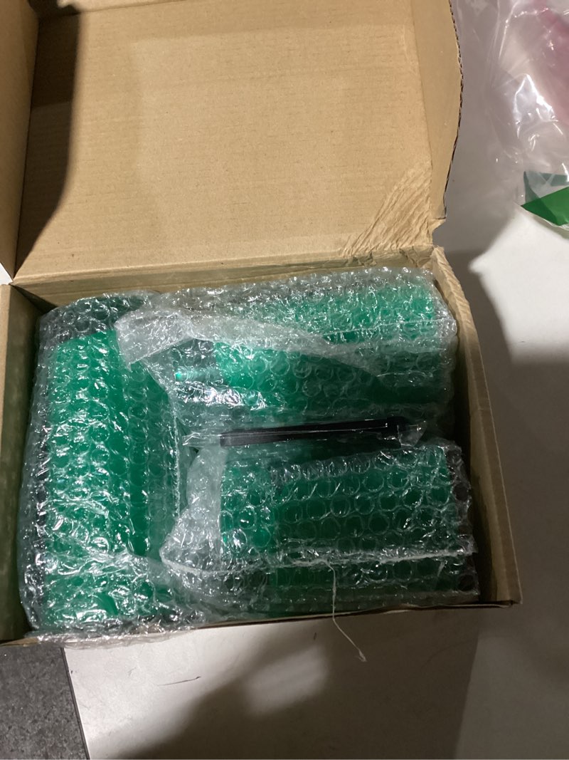 Condition photo showing Good Condition for NURADA Flameless Candles: 3D Wick Battery Operated LED Pillar Acrylic Fake Candles with Remote and Timer for St. Patrick's Day Home Holiday Christmas Party Table Decor - 3 Pack Green Green 4" x 5" x 6"