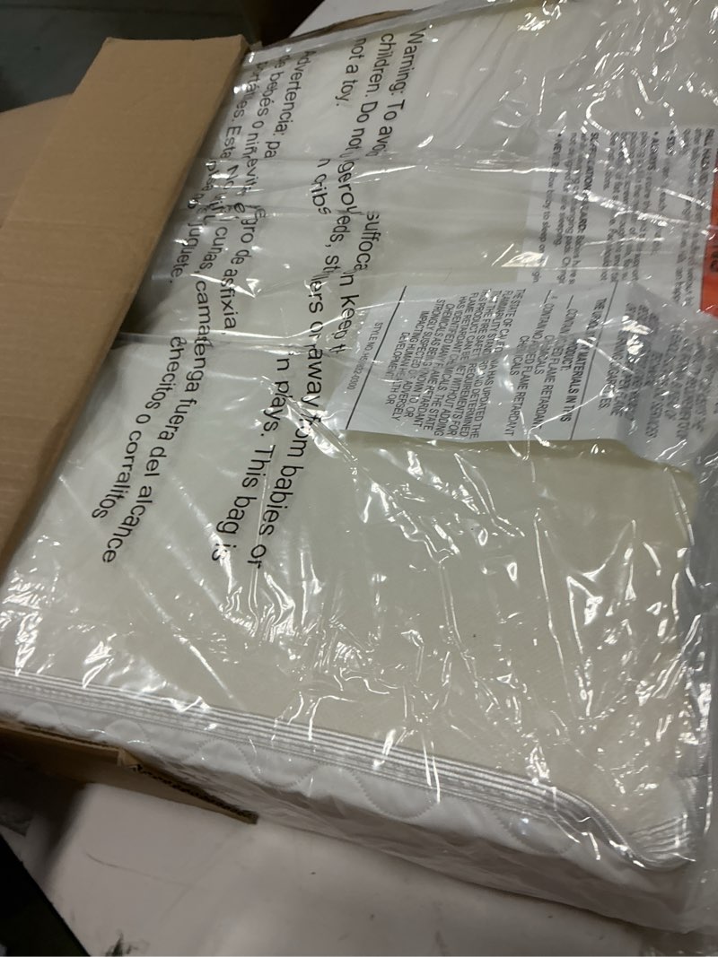Condition photo showing Good Condition for delta children crib and changer changing pad and plush cover - works with crib and changers - machine washable cover. waterproof, white